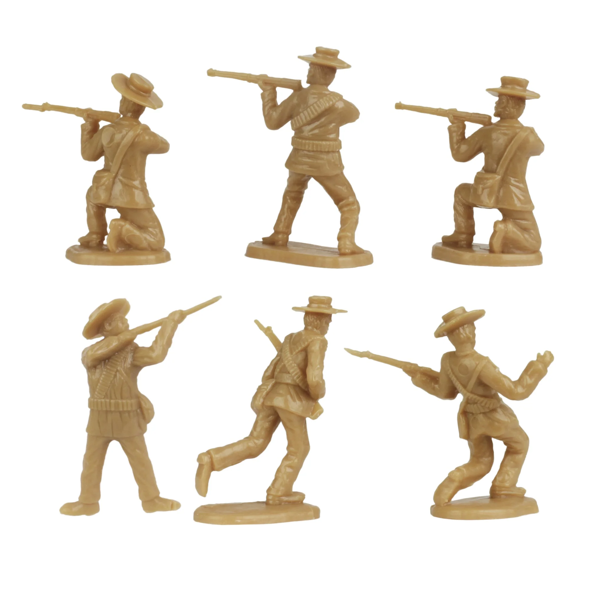 BMC Border Wars US Army vs. Mexican Villistas - 34pc Plastic Army Soldier Figure - Image 8