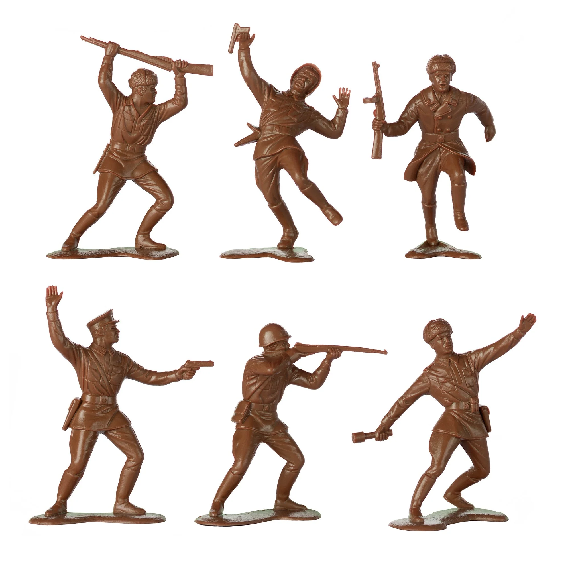 BMC Classic Desert Storm Plastic Army Men - 48pc Gulf War Soldier Figures USA - Image 4