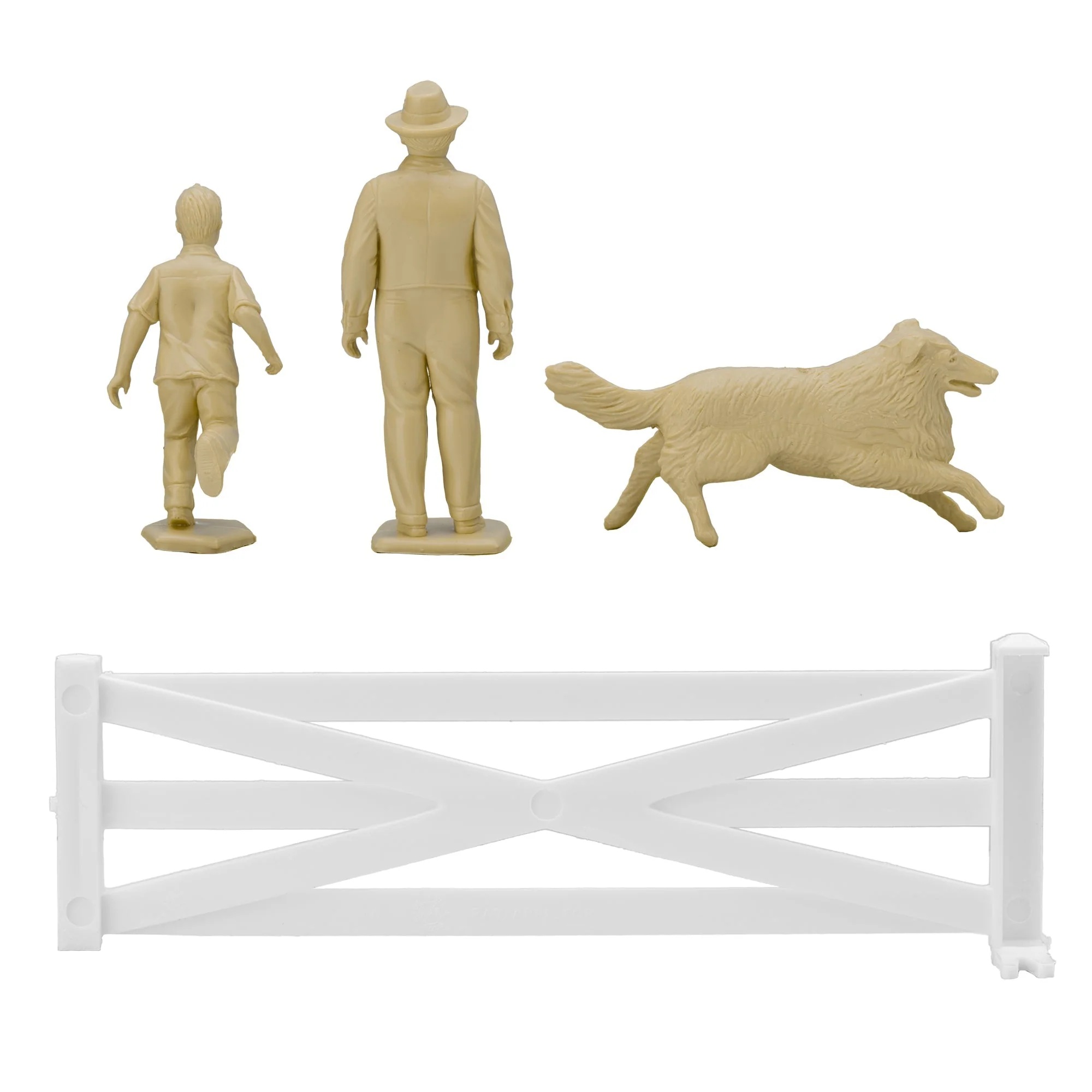 BMC Classic Marx Grandpa's Garden - 13pc Plastic Farm Dog & Crops Playset - Image 8