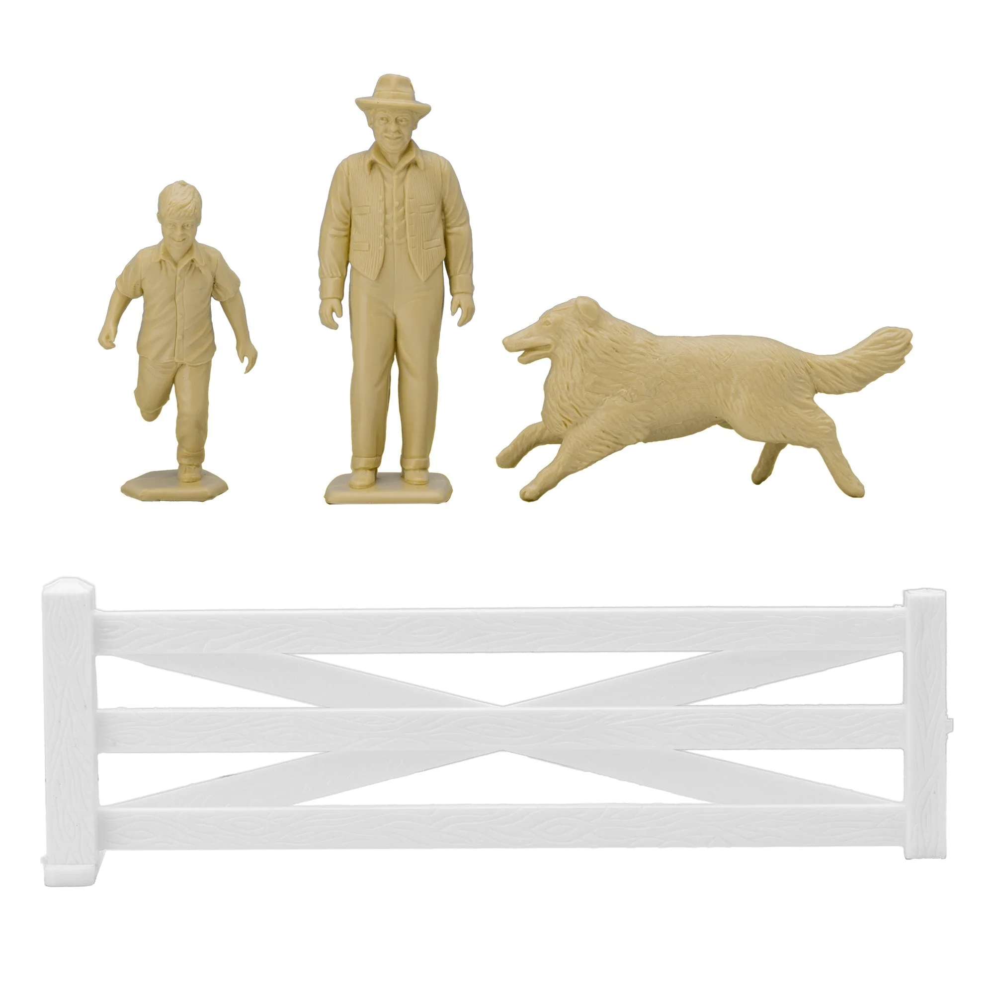 BMC Classic Marx Grandpa's Garden - 13pc Plastic Farm Dog & Crops Playset - Image 9