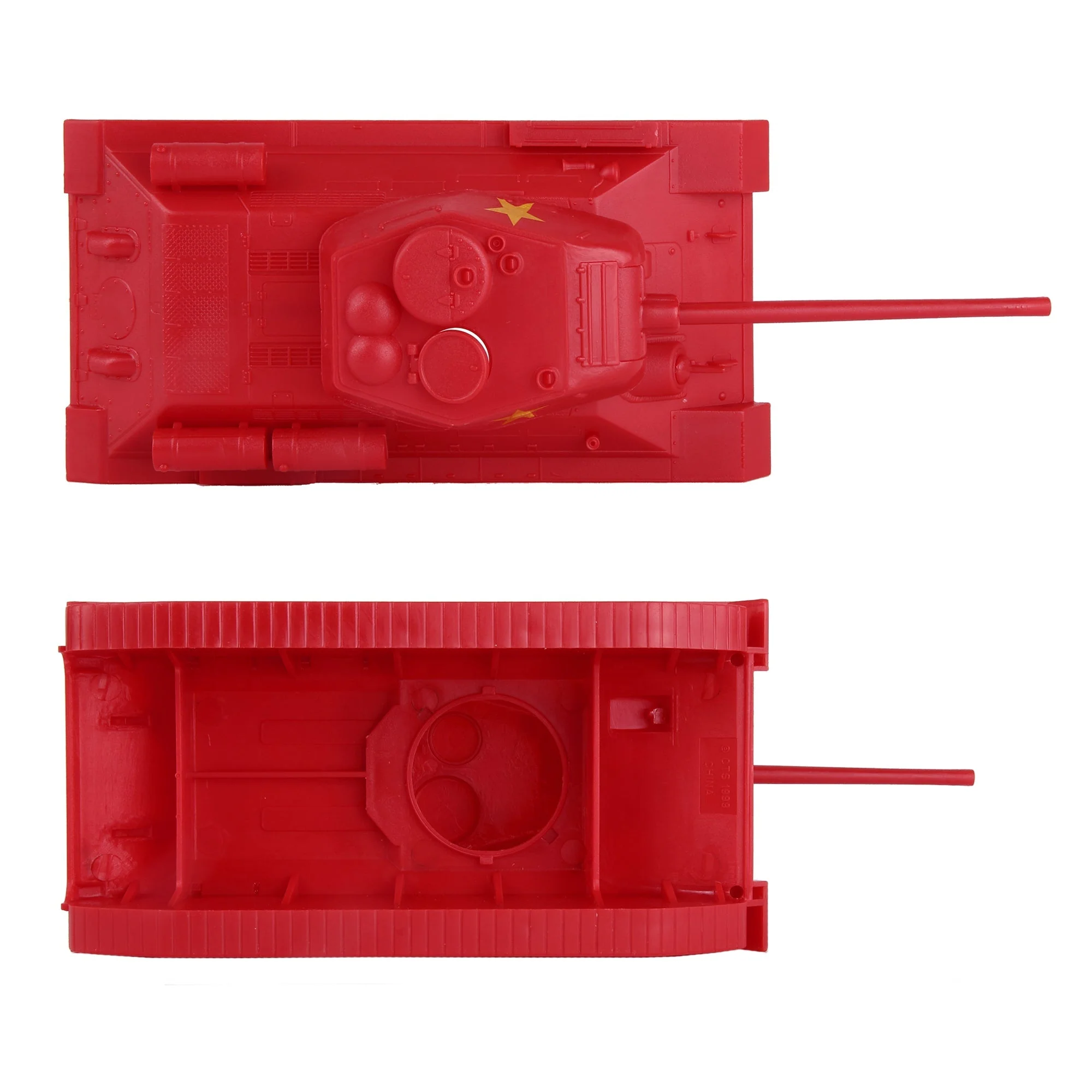 BMC CTS WW2 Soviet T-34 Tank - Red 1-40 Russian T34 Plastic Army Men Vehicle - Image 5
