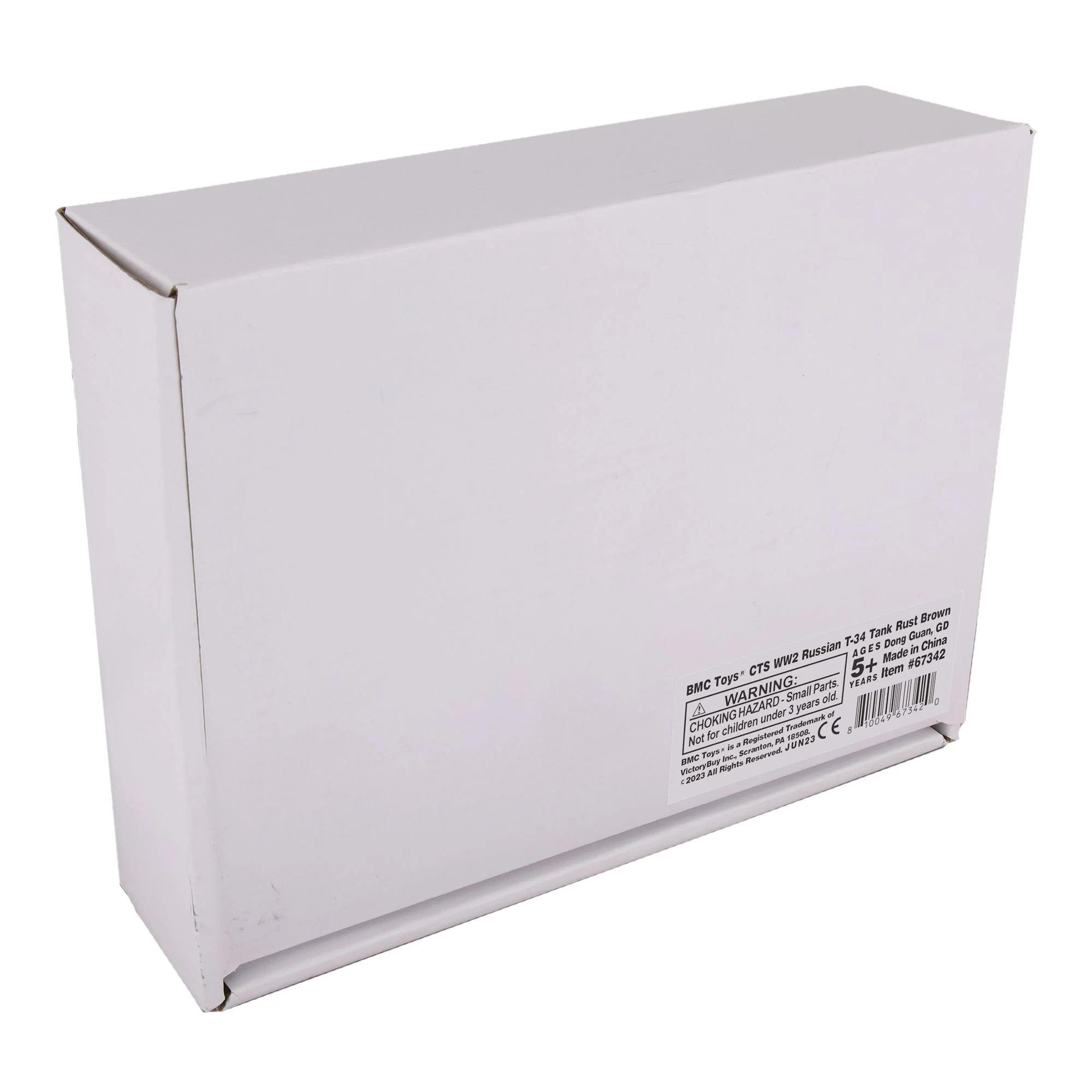 BMC CTS WW2 Soviet T-34 Tank - Rust-Brown 1-40 Russian T34 Plastic Army Vehicle - Image 6