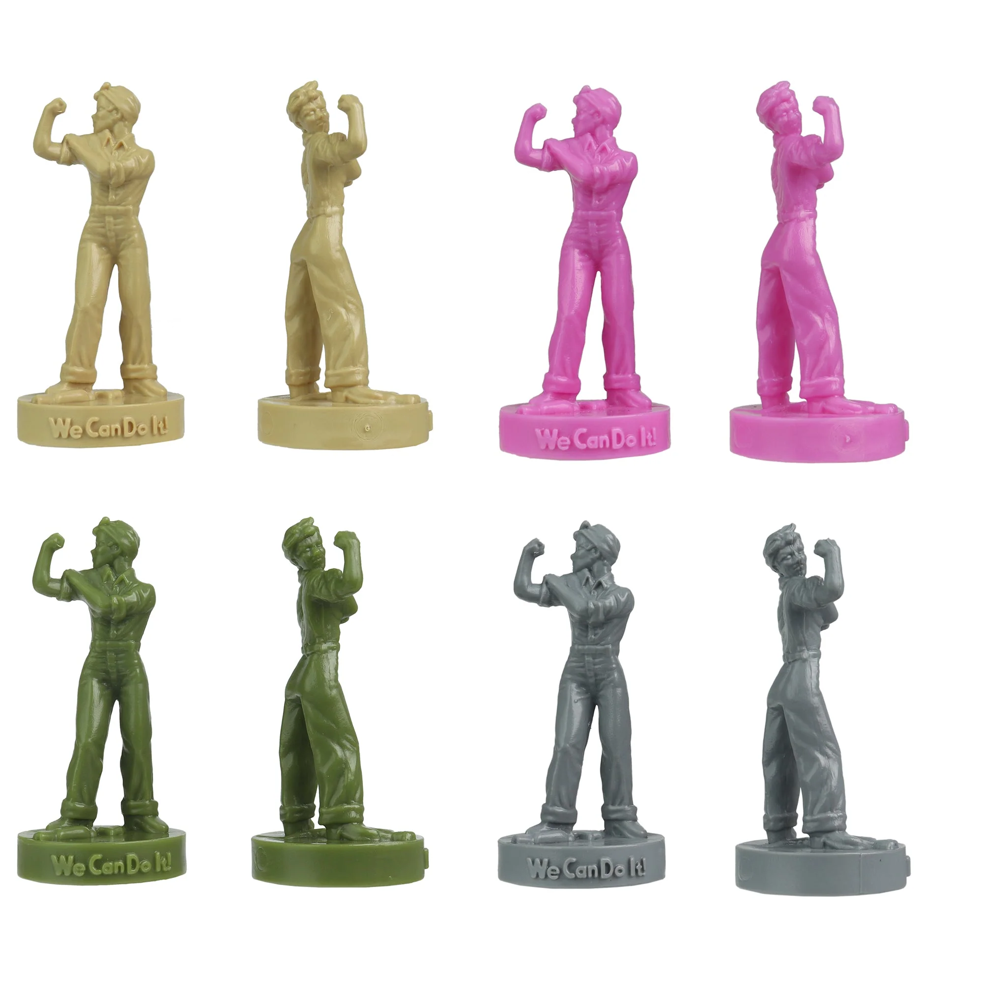 BMC ROSIE the RIVETER Plastic Figures - 12pc Army Toy Color Statues - Image 4