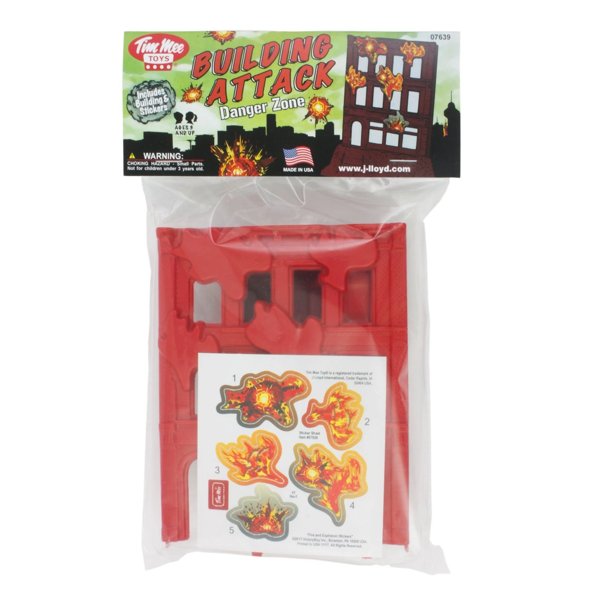 TimMee BRICK BUILDING Under Attack - Plastic Army Men Playset Accessory US Made - Image 3